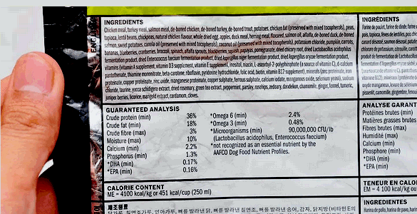 текст на упаковке